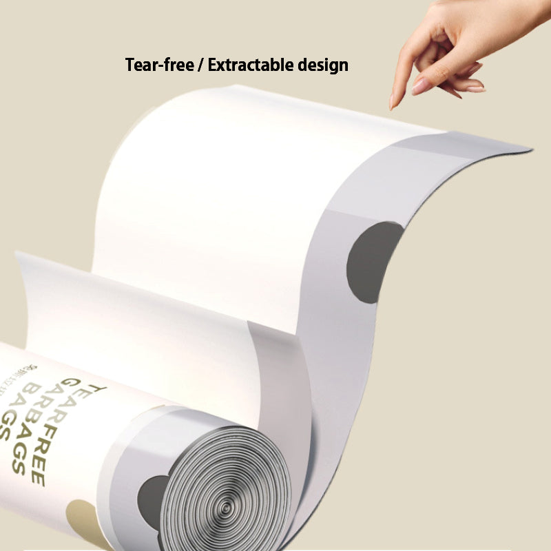 Extra Thick Large Roll Tear-Free Drawstring Garbage Bag