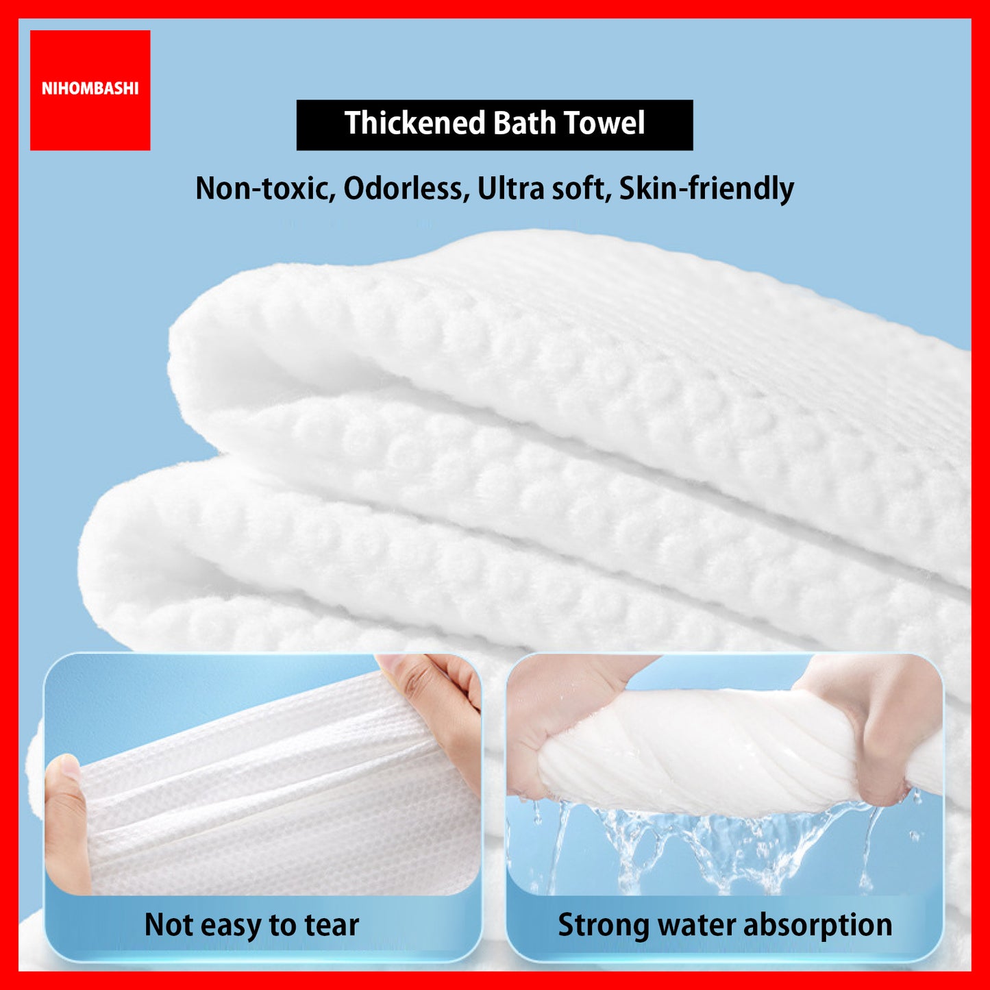 Disposable Bedding Set Bath Towel for Travel