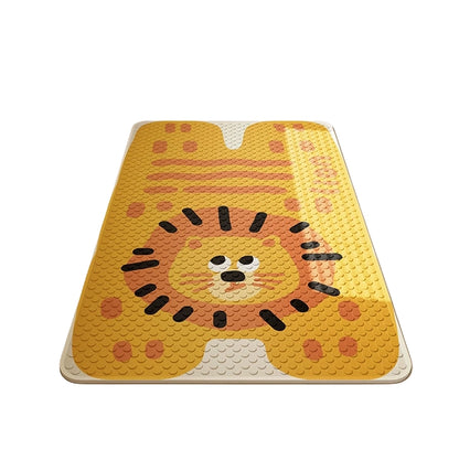 (50x80cm) Cartoon Anti Slip Bathroom Foot Mat