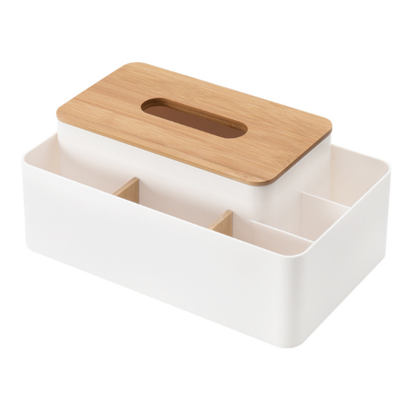 Bamboo Tissue Box holder