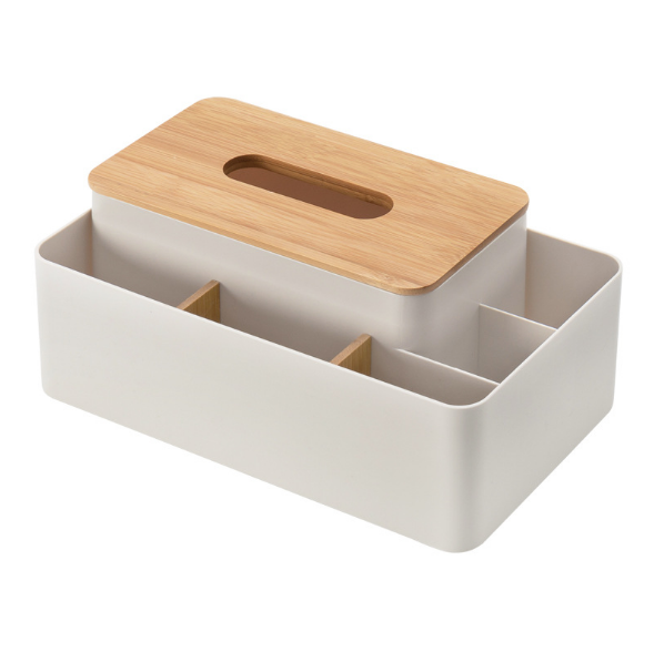 Bamboo Tissue Box holder