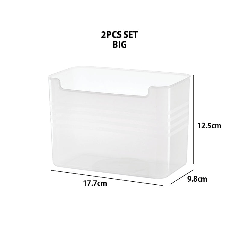 (2pcs/4pcs) Fridge Organizer Storage Box