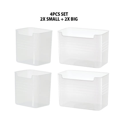 (2pcs/4pcs) Fridge Organizer Storage Box