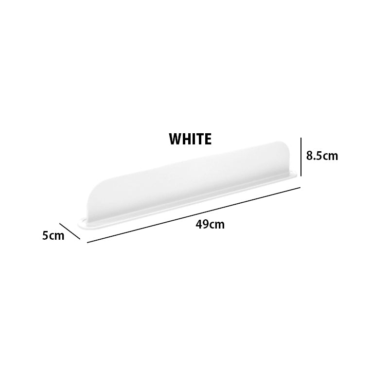 Silicone splash-proof sink baffle plate barrier