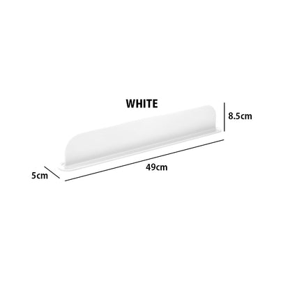 Silicone splash-proof sink baffle plate barrier